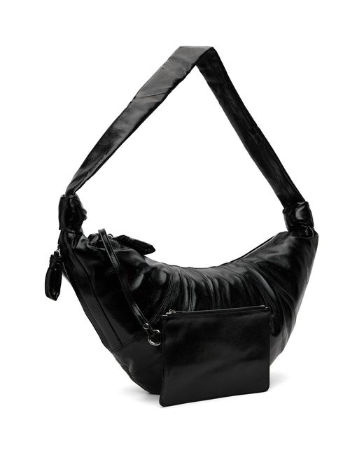 Lemaire Black Large Croissant Bag