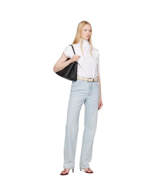 Khaite Black Audrey Top Handle Bag