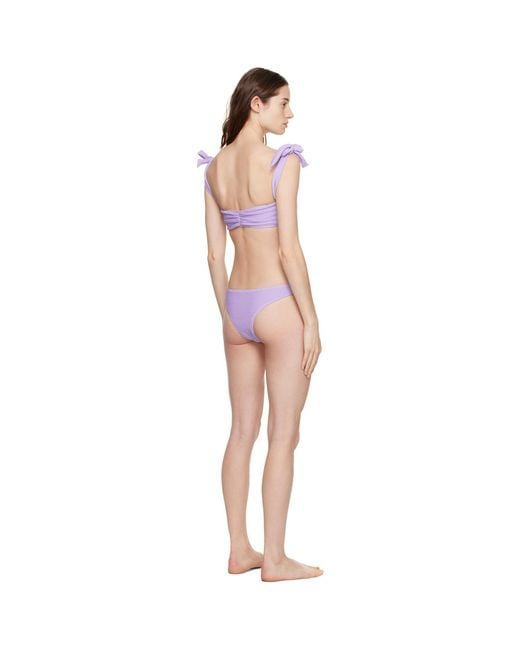 GUIZIO Black Ssense Exclusive Mona Bikini