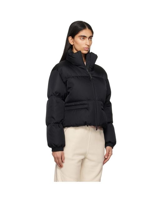 Moncler Black Vissec Down Jacket