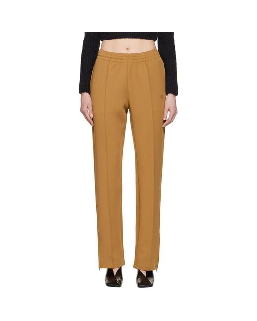 Anine Bing Natural Tan Kameron Lounge Pants