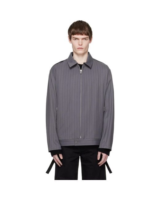 Y-3 Black Ut Blouson Jacket for men