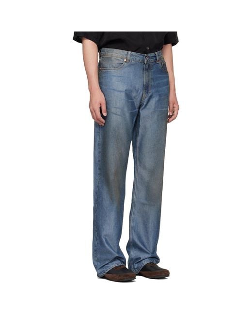 Our Legacy Blue Carlson Cut Jeans for men
