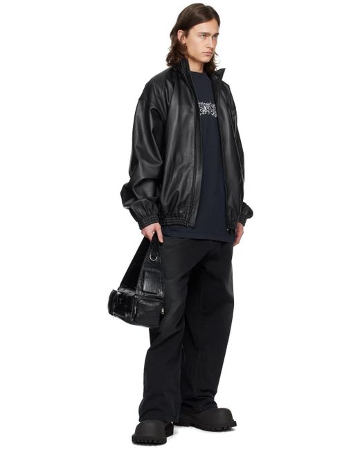 Petit sac à bandoulière superbusy noir Balenciaga pour homme en coloris Black