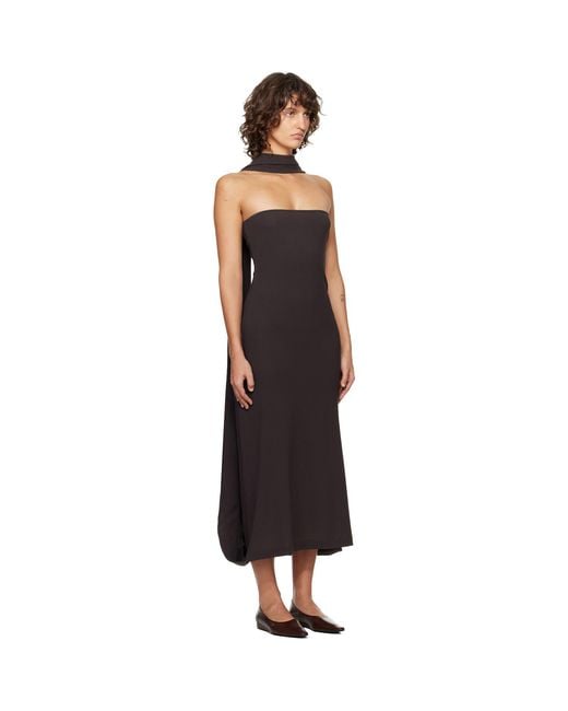 Paloma Wool Black Alberch Maxi Dress