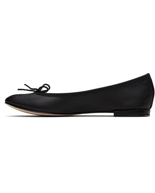 Repetto Black Cendrillon Ballerina Flats