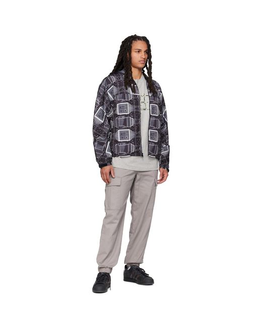 BBCICECREAM Black Skyscraper Jacket for men