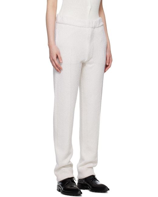 Zegna Off-white joggers Trousers