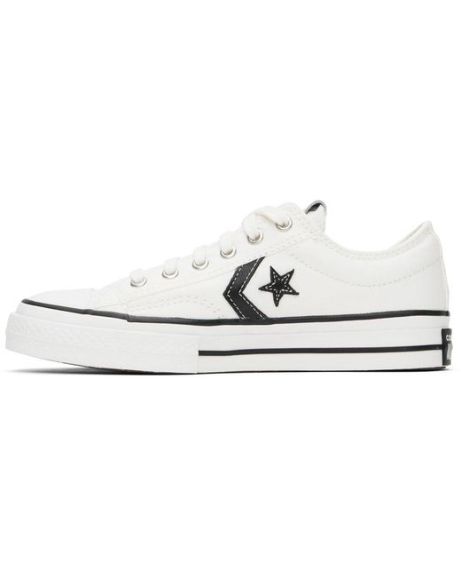 Converse Black Off-white Star Player 76 Sneakers for men