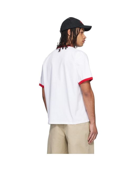 Charles Jeffrey White Logo T-Shirt for men