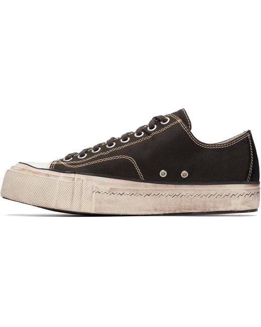 Visvim Black Skagway Lo G.Patten Sneakers for men