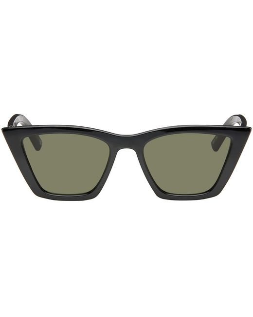 Le Specs Green Velodrome Sunglasses