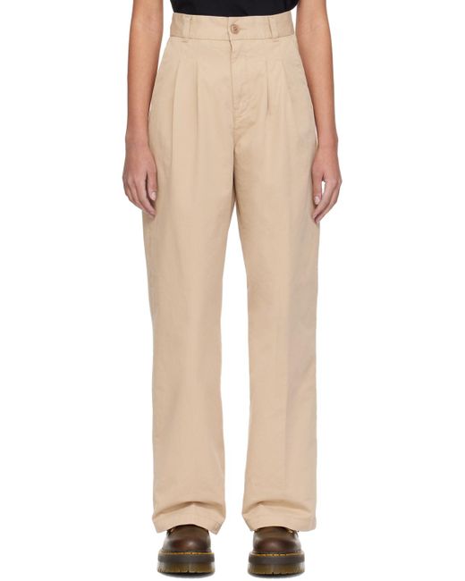 Pantalon leola Carhartt en coloris Natural