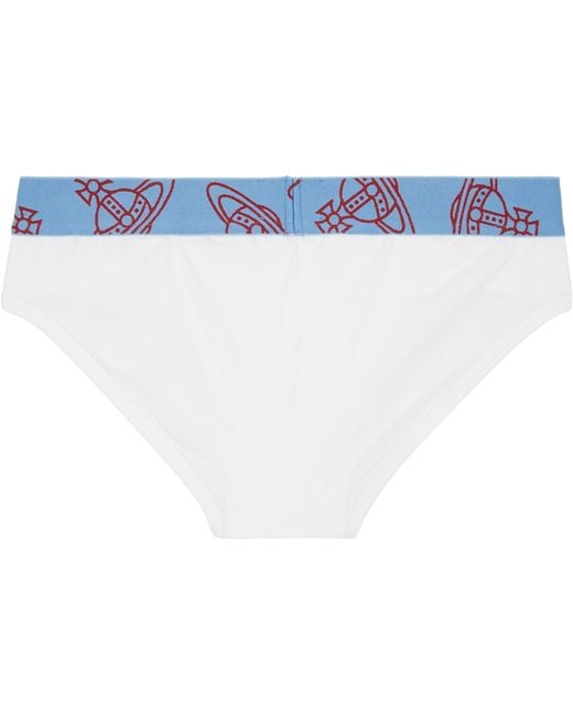 Vivienne Westwood Gray Three-Pack Slip Band Briefs for men
