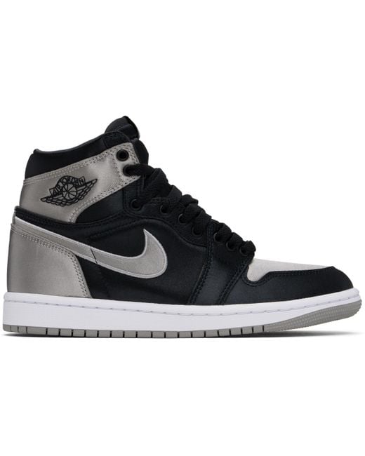 Nike Black Air 1 "Satin Shadow" Sneakers
