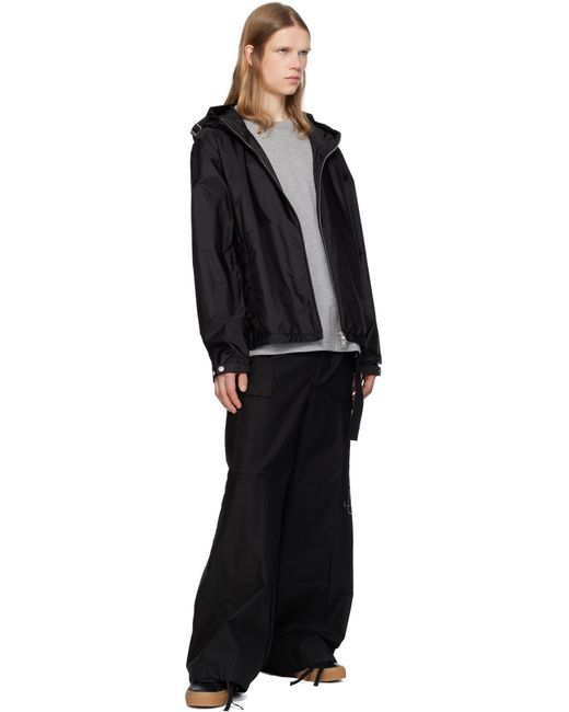 メンズ Moncler ブラック Remoray フード付きジャケット Black