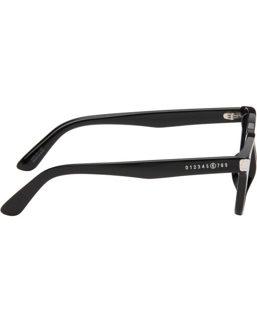 MM6 by Maison Margiela Black 17 Sunglasses for men