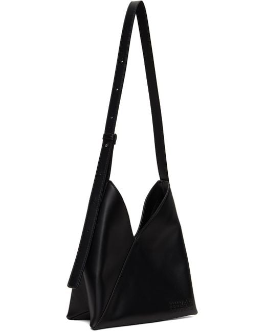 MM6 by Maison Martin Margiela Black Triangle 6 Small Tote for men
