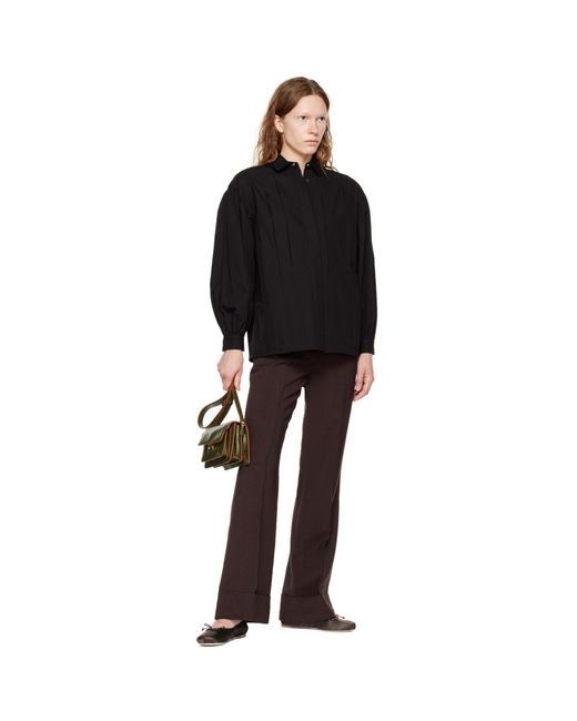 Co. Black Cuffed Trousers