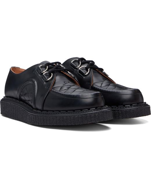 George Cox Black Dace Derbys for men