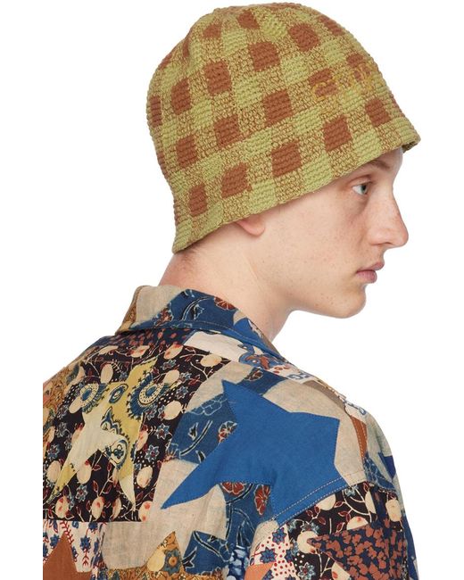 STORY mfg. Blue Brew Bucket Hat for men