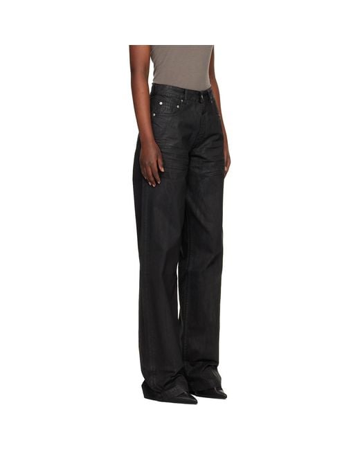 Rick Owens Black Temple Geth Jeans