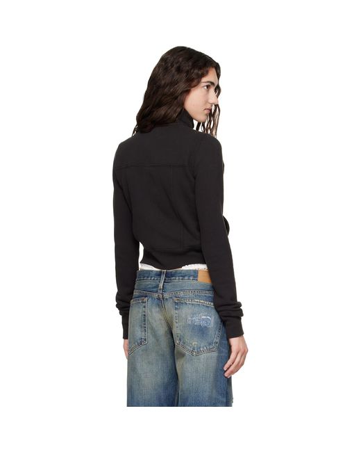 Raimundo Langlois Black Button Front Zip Jacket