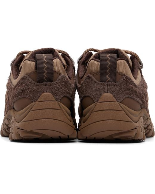 Merrell Brown Moab Mesa Luxe Se Sneakers for men