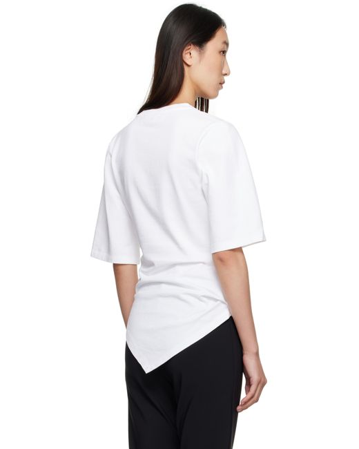 Rohe White Reinvented Twisted T-shirt