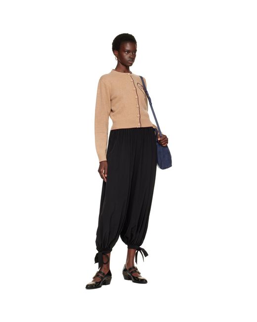 Chloé Blue Fitted Logo Cardigan