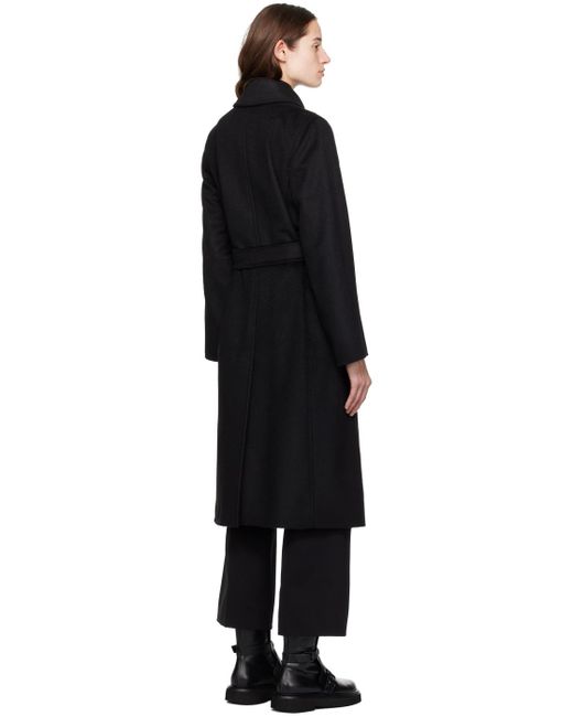 Manteau manuela noir Max Mara en coloris Black