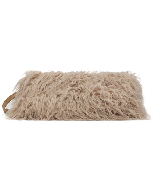 Dries Van Noten Furry クラッチ Black