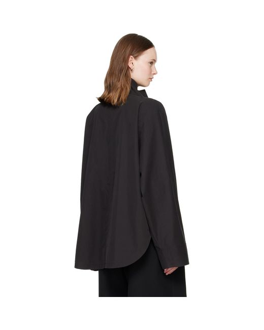 Totême Black Summer Parachute Jacket
