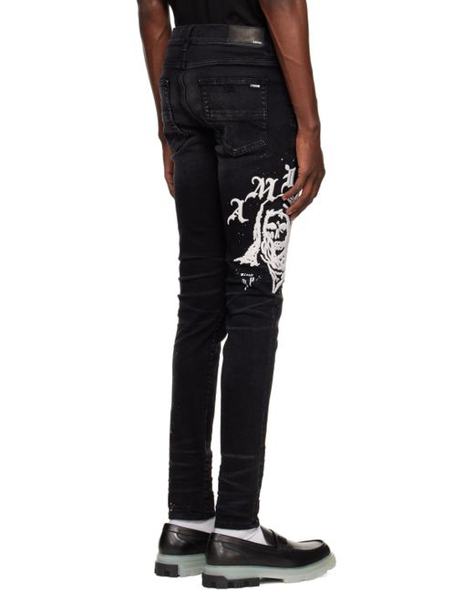 Amiri Black Wes Lang Edition Reaper Jeans for Men | Lyst