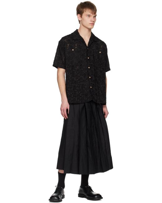 ANDERSSON BELL Black Bali Shirt for men