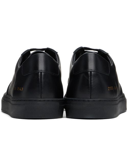 Common Projects Black Bball Low Sneakers for men