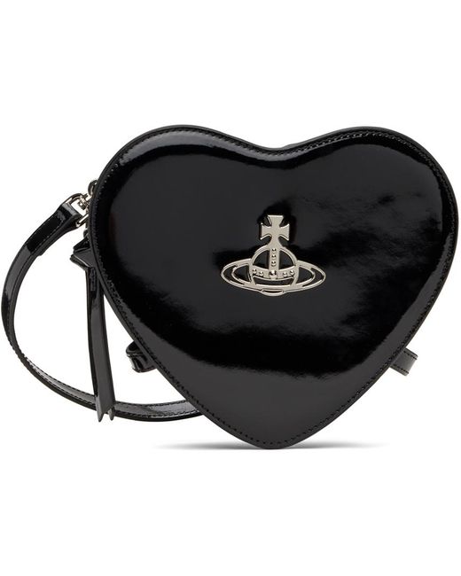 Viviee westwood sac à badoulière e forme de cœur louise oir Vivienne Westwood pour homme en coloris Black