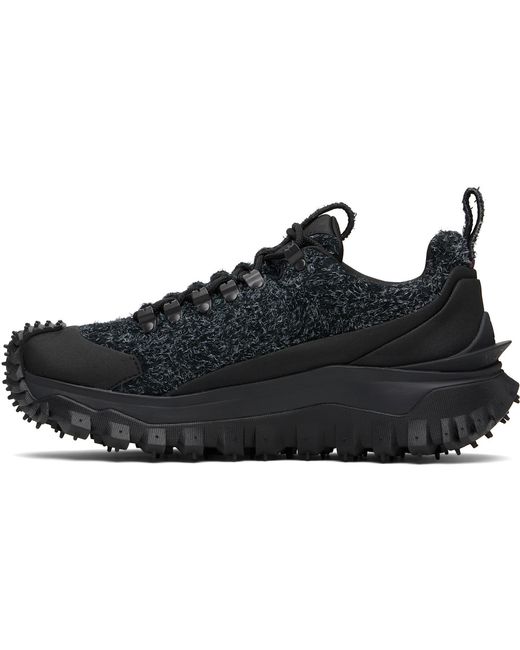 Moncler Black Trailgrip Apex Gtx Hs Low Top Sneakers for men