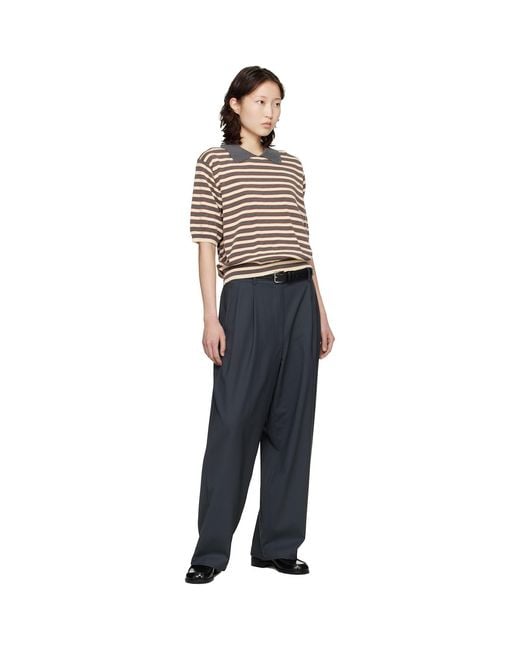 Cordera Black Tailored Masculine Trousers