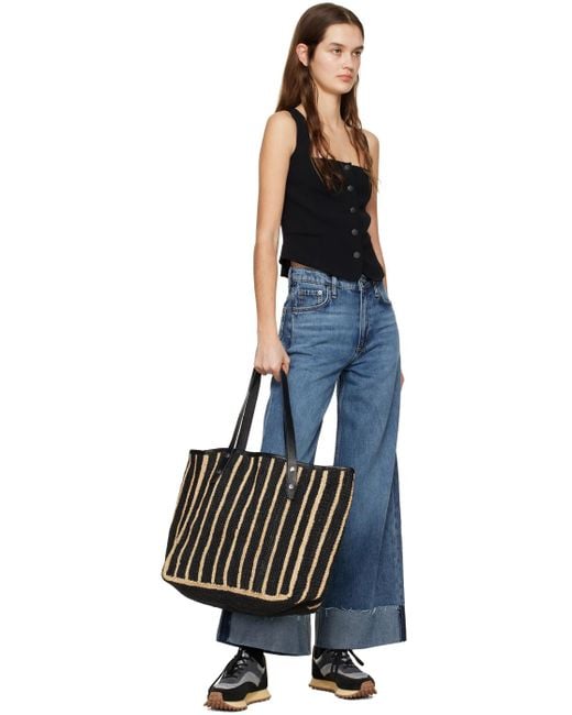 Rag & Bone Black Mariana Vest