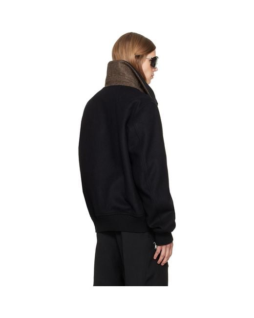 Rick Owens Black Tower Dracuflight Jacket for men