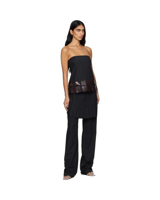Paloma Wool Black Diana Tank Top