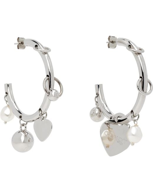 Justine Clenquet Metallic Britt Earrings