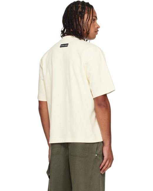 MARINE SERRE Natural Ms Sports Jersey T-Shirt for men