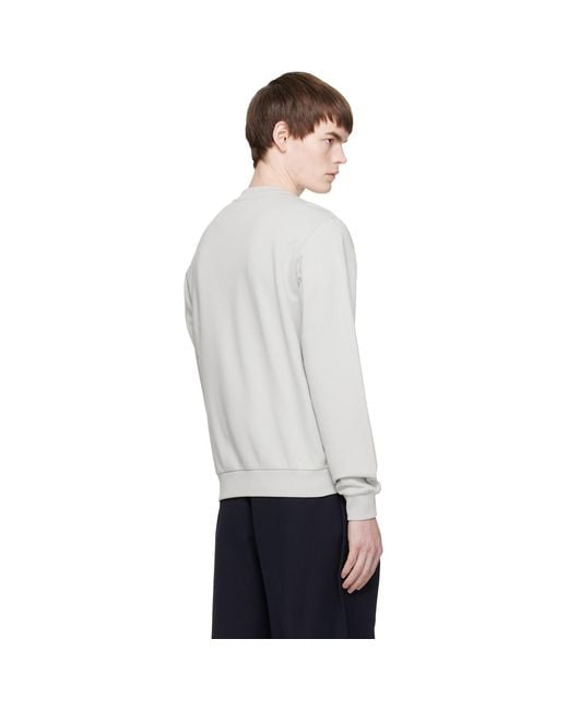 A.P.C. Black Standard 'Rue Madame' Sweatshirt for men