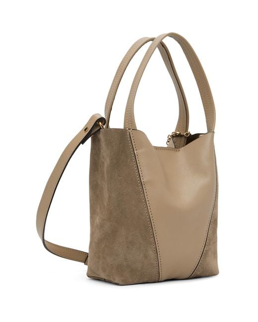Chloé Brown Small Spin' Tote