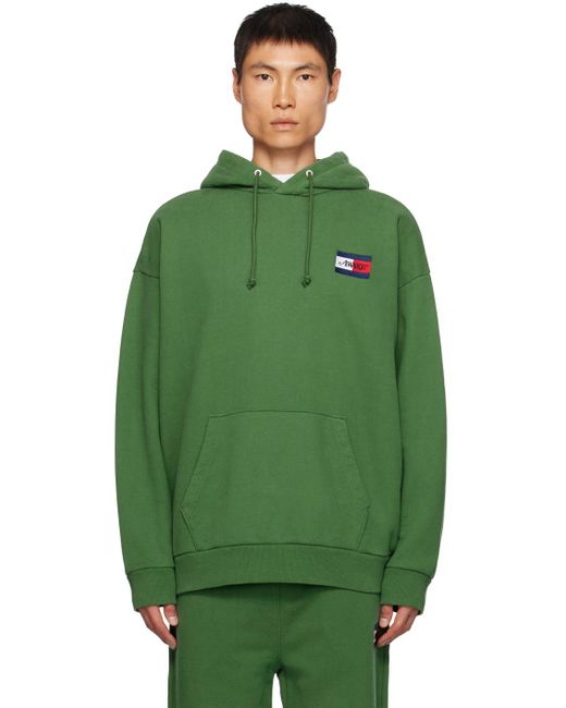 Tommy Hilfiger Green Awake Ny Edition Hoodie for men