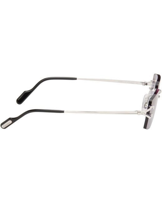 Cartier Gray 'Classic C De Sunglasses for men