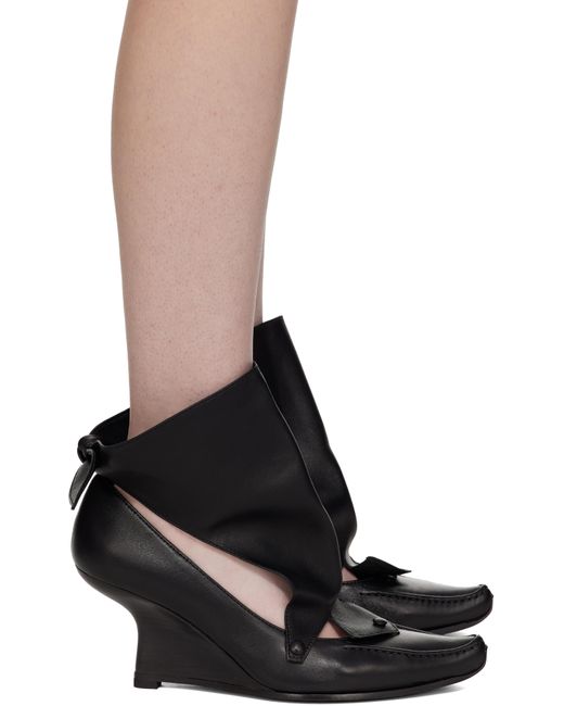 Kiko Kostadinov Black Parker Wedge Point Heels