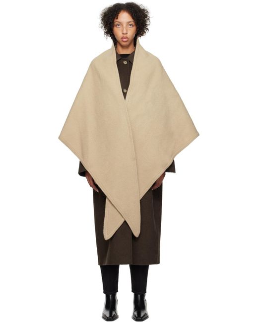 Totême  Natural Toteme Beige Maxi Scarf